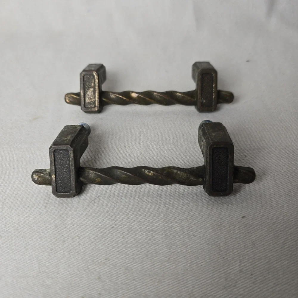 1967 Twisted Drawer Pulls 4 1/2
